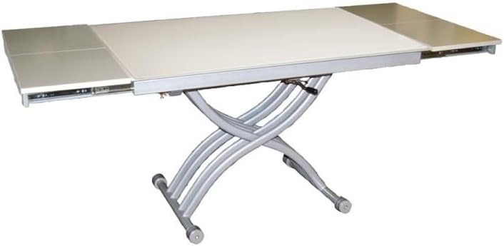 Table basse relevable Zen blanc