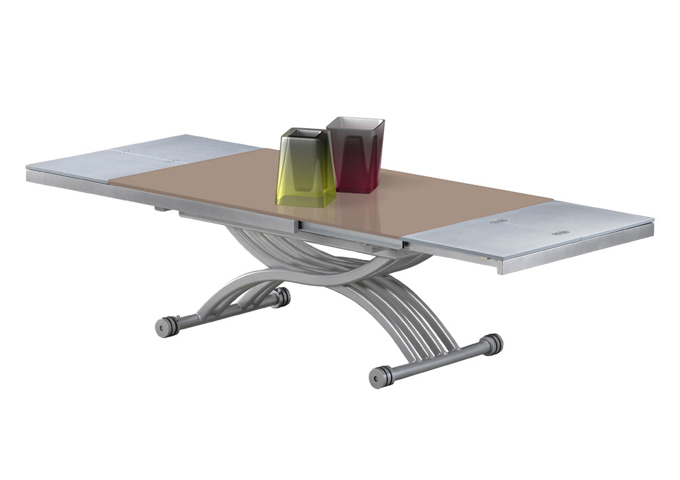 Table basse relevable Zen Cappuccino