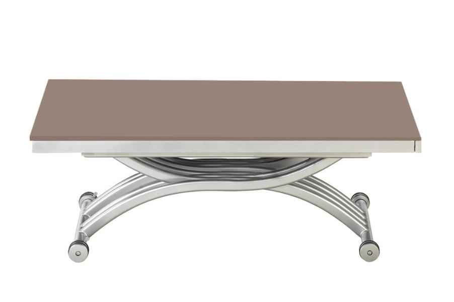 Table basse relevable Zen Cappuccino