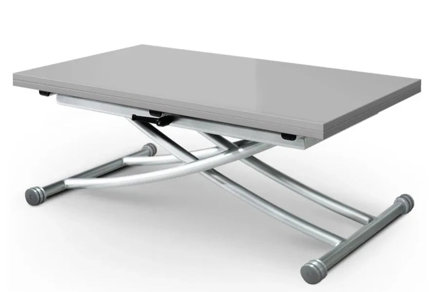 Table basse relevable MIRAGE Laqué Gris