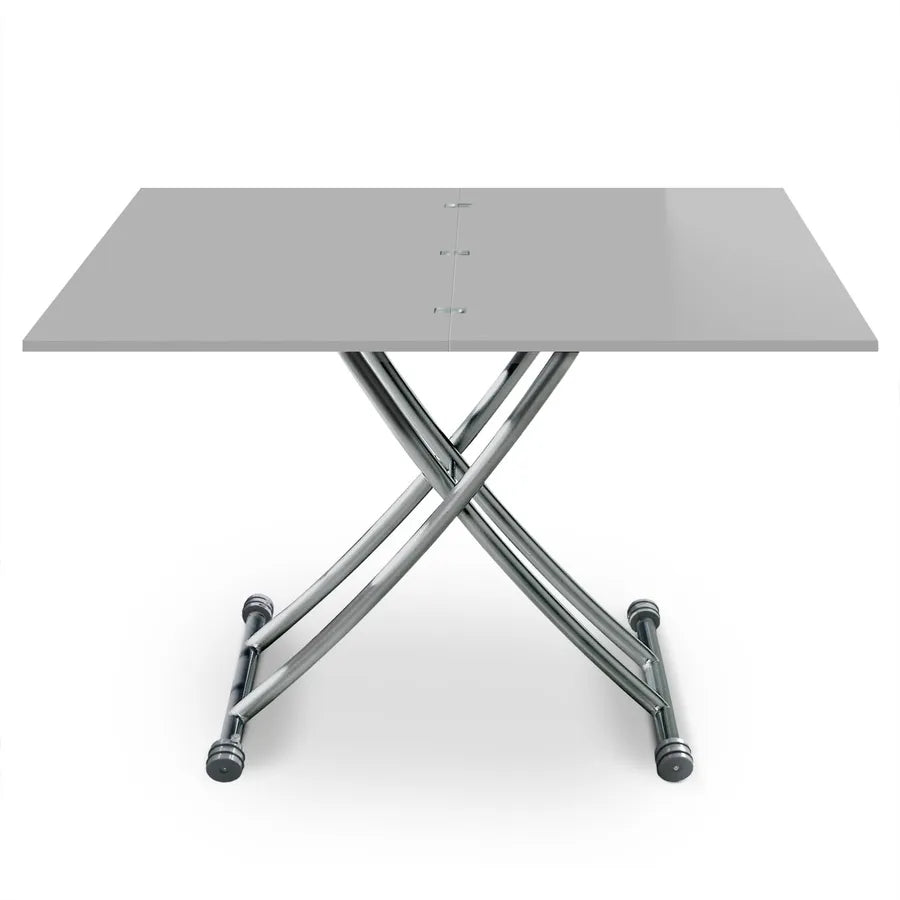 Table basse relevable MIRAGE Laqué Gris