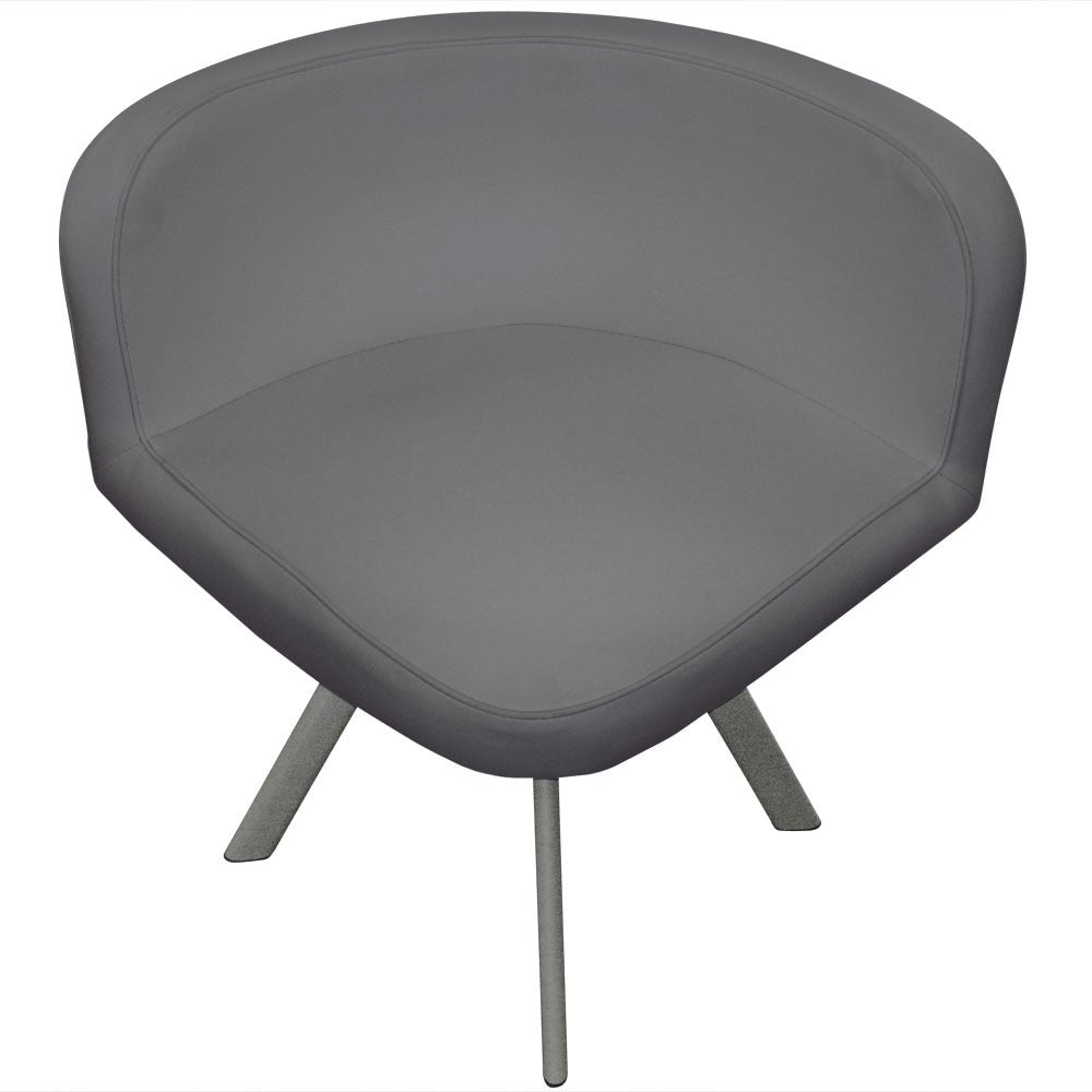 Ensemble Table de repas avec 6 chaises Design MADRID Gris