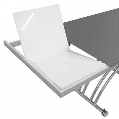 Table basse relevable Zen Gris