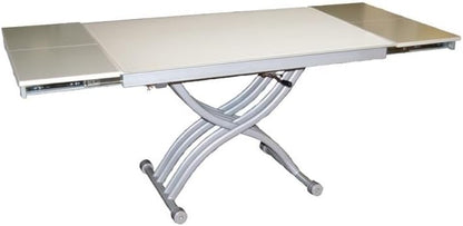 Table basse relevable Zen blanc