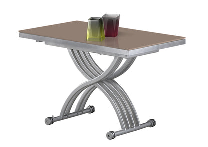 Table basse relevable Zen Cappuccino