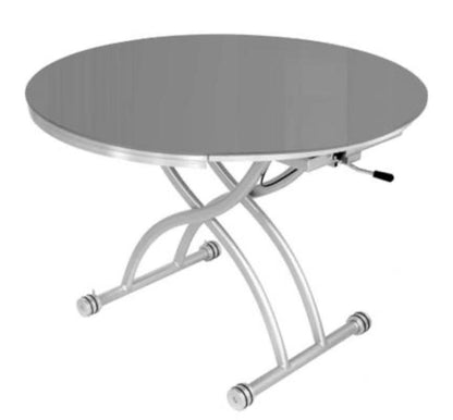 Table relevable extensible COLOMBIA Gris