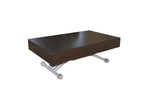 Table basse relevable et extensible KUBIC Wenge