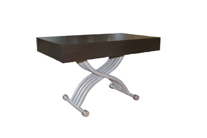 Table basse relevable et extensible KUBIC Wenge